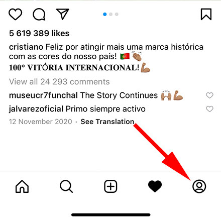 icona account Instagram